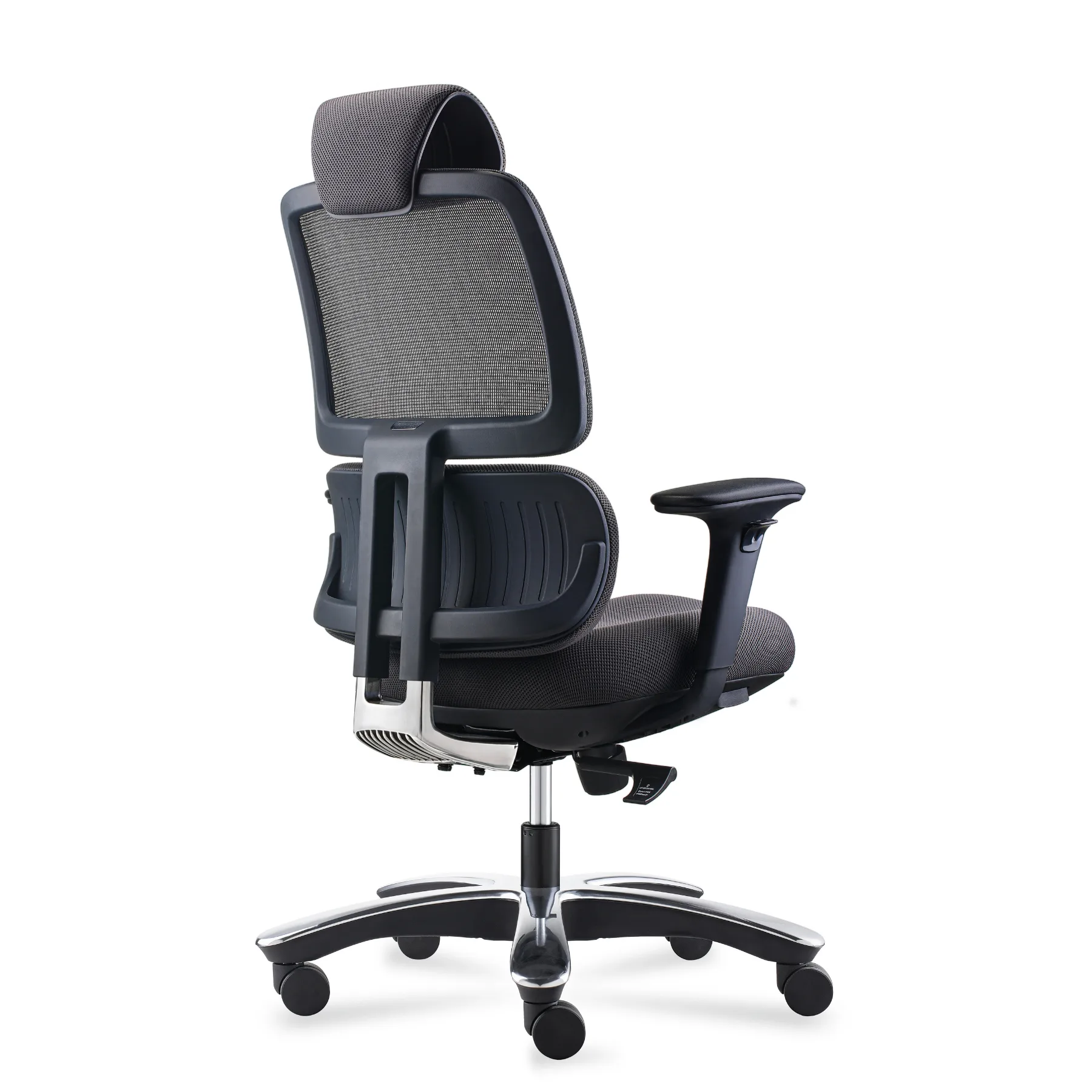 Fauteuil noir Orca 24/24 renforcé – Ronéo – Image 4