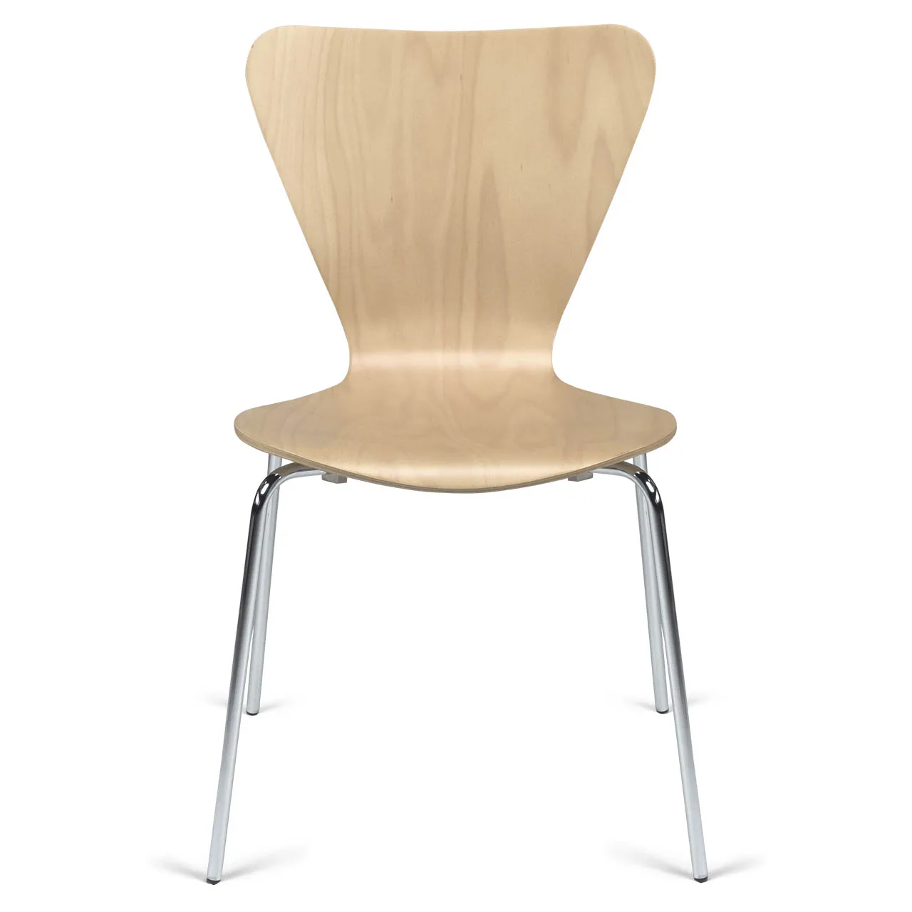Chaise coque bois PLUM – empilable | ACT' – Image 2