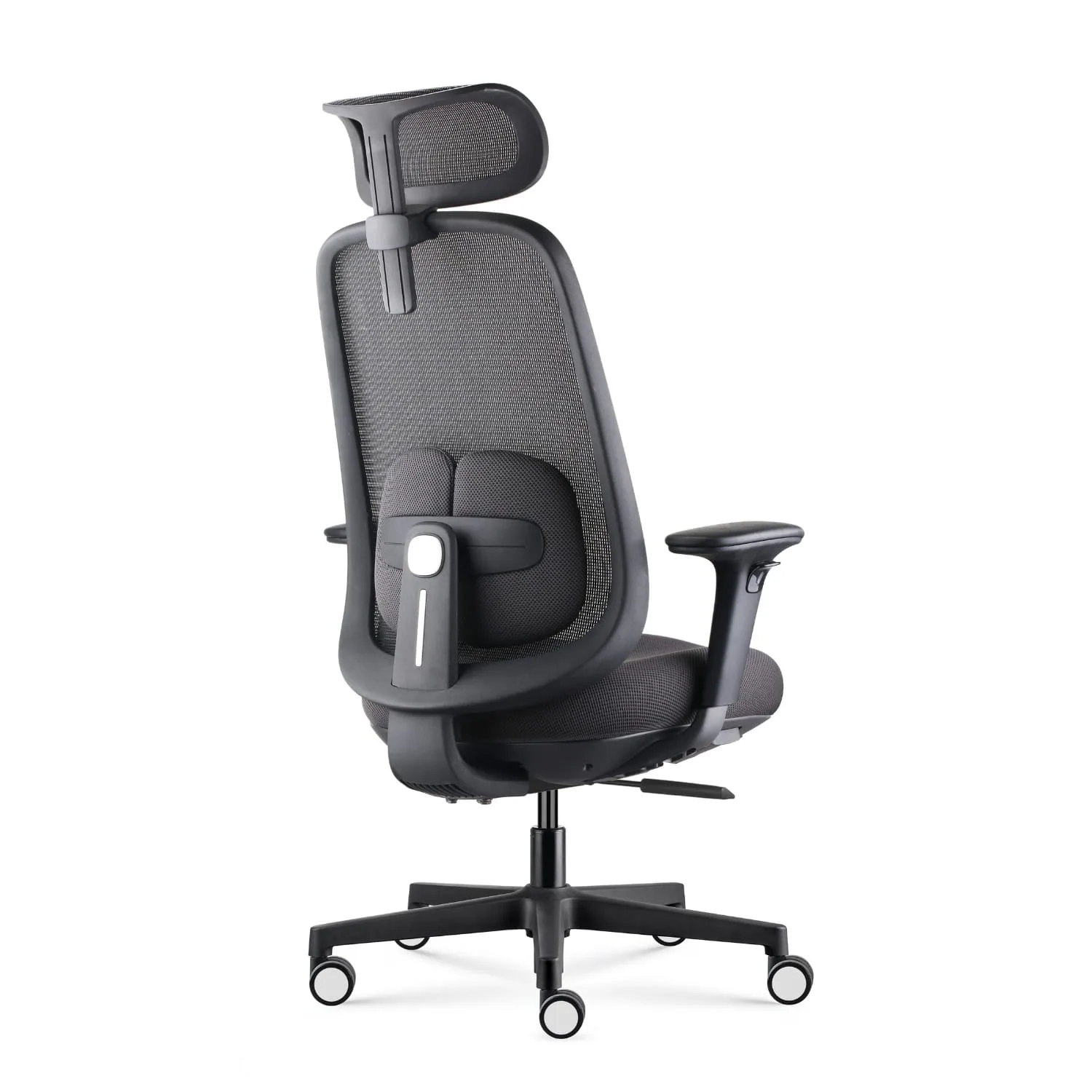 Fauteuil de bureau confortable 269 résille noire - MTi