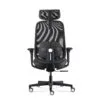 Fauteuil de bureau confortable 269 résille noire - MTi