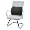 Support dorsal ergonomique avec mousse à mémoire de forme – Q-connect – fixé sur une chaise visiteur