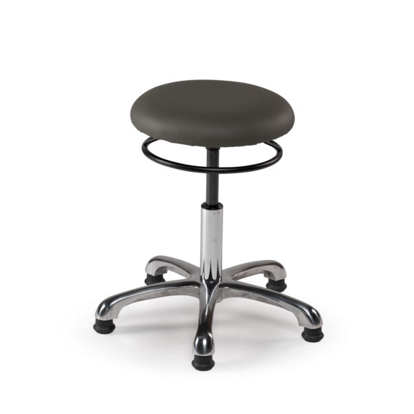 Siège technique TAMO-L base aluminium – ACT' - Noir