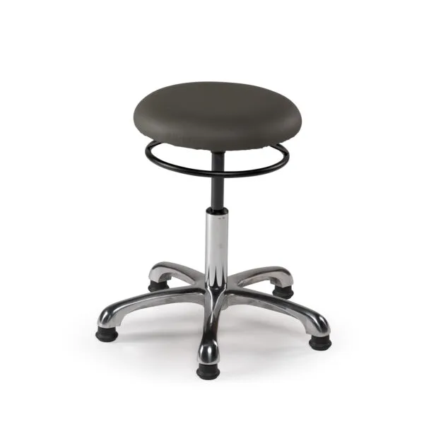 Siège technique TAMO-L base aluminium – ACT' – Noir